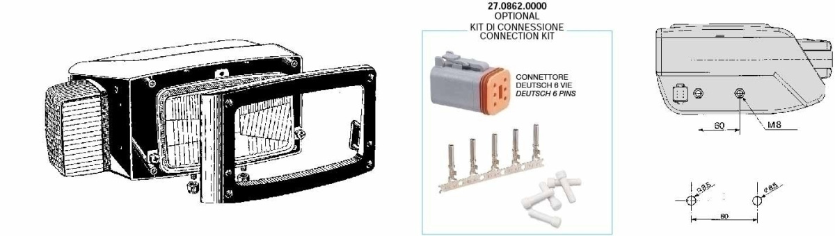 05.584.000.01 Lampa zespolona przednia lewa COBO