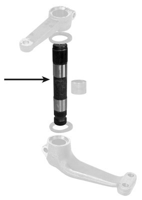 898023M2 Wałek zwrotnicy