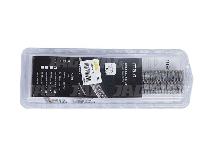 Łącznik pasa młotkowy H24BS/1-14/T2F-165mm (gr.5-6mm) Blister 2kpl