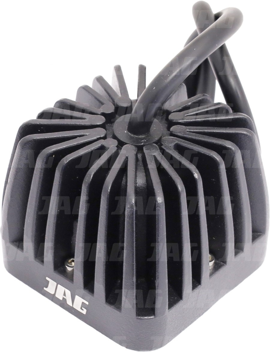 JAG96-0018 Lampa robocza LED, 10W, 10-30V, 1 CREE LEDx10W, FLOOD, Kwadratowa JAG
