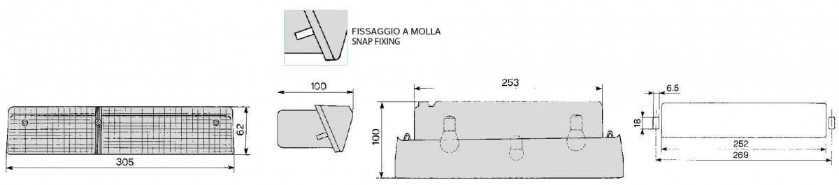 02.351.000.01 Lampa zespolona tylna prawa COBO