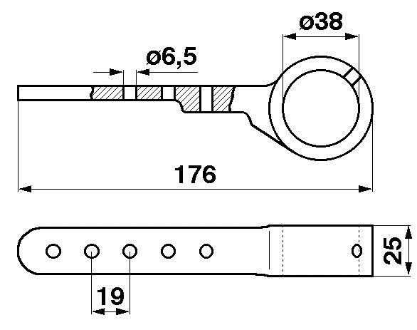 JAG11-0013 Główka kosy JAG PREMIUM, MASSEY FERGUSON 785584M1 3467698M91