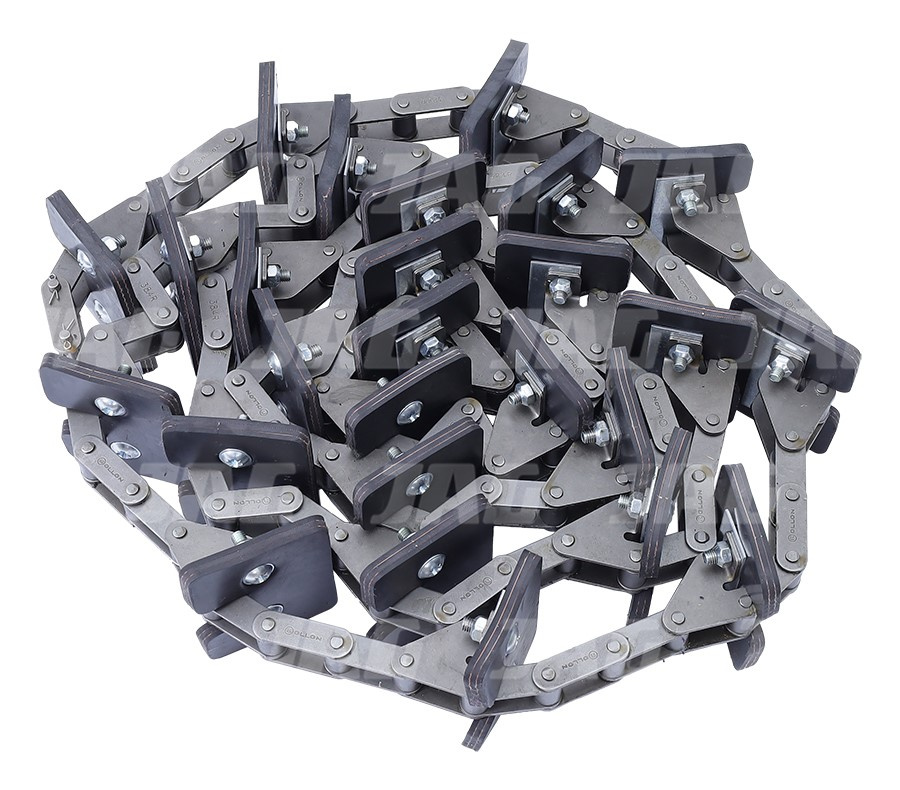 JAG04-0031 Przenośnik łańcuchowy kompletny (łopatki skręcane) JAG, CLAAS 0006192970 JAG JAG04-0031