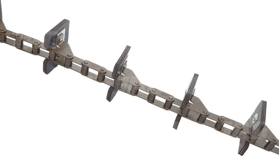 JAG04-0033 Przenośnik łańcuchowy kompletny (łopatki nitowane) JAG, CLAAS 0007798400