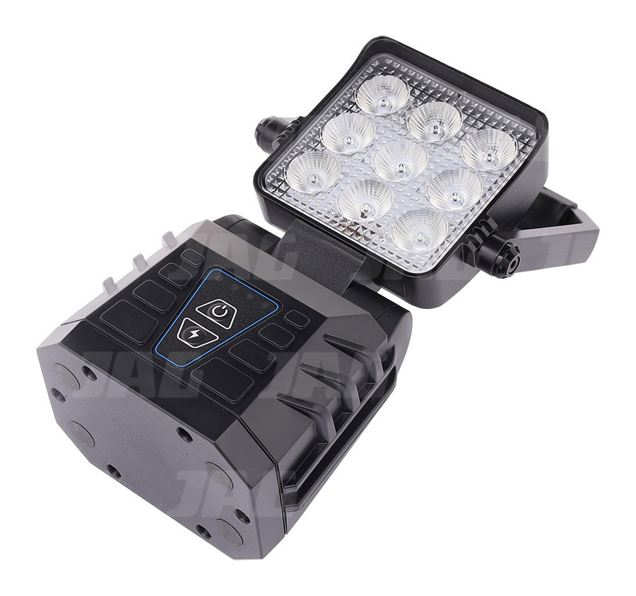 JAG96-0101 Ładowarkowa lampa robocza z uchwytem na magnes