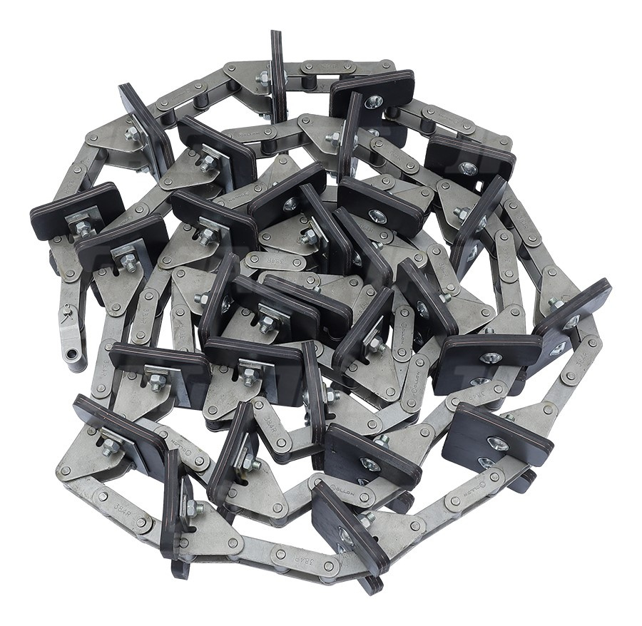 JAG04-0032 Przenośnik łańcuchowy kompletny (łopatki skręcane) JAG, CLAAS 0007741030 JAG JAG04-0032