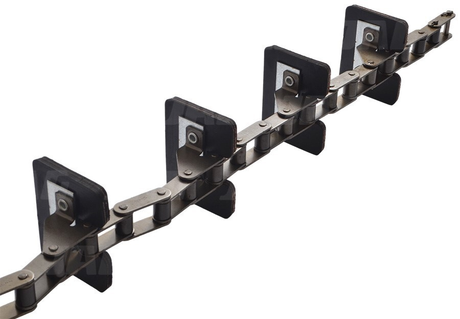 JAG04-0272 Przenośnik łańcuchowy kompletny (łopatki nitowane) JAG, CLAAS 0007254760