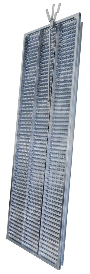 JAG05-0305 Sito żaluzjowe ocynkowane górne, lamela-22mm JAG PREMIUM, CLAAS 0005535411 0005535410