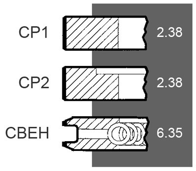 745764M91 Pierścienie tłokowe ciągnika MF 165 (4.212)