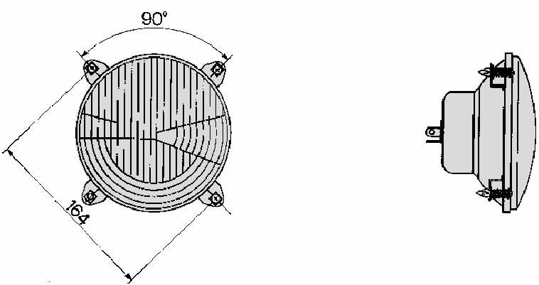 05.567.000.01 Reflektor COBO, DEUTZ FAHR 04404452 280298200