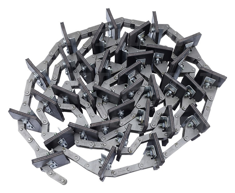 JAG04-0088 Przenośnik łańcuchowy kompletny (łopatki skręcane) JAG, CLAAS 0006827960 0006827961