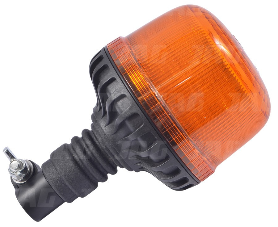 JAG96-0094 Lampa Błyskowa, 16 LED, 12-24 V, R65, R10, Uchwyt na elastyczny trzpień JAG