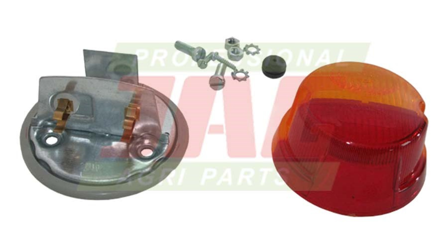 JAG08-0273 Lampa pozycyjna z kierunkowskazem pomarańczowo-czerwona HELLA
