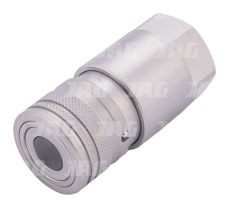 JAG95-0004 Szybkozłącze hydrauliczne flat face(suchoodcinające)-gniazdo, 3/4