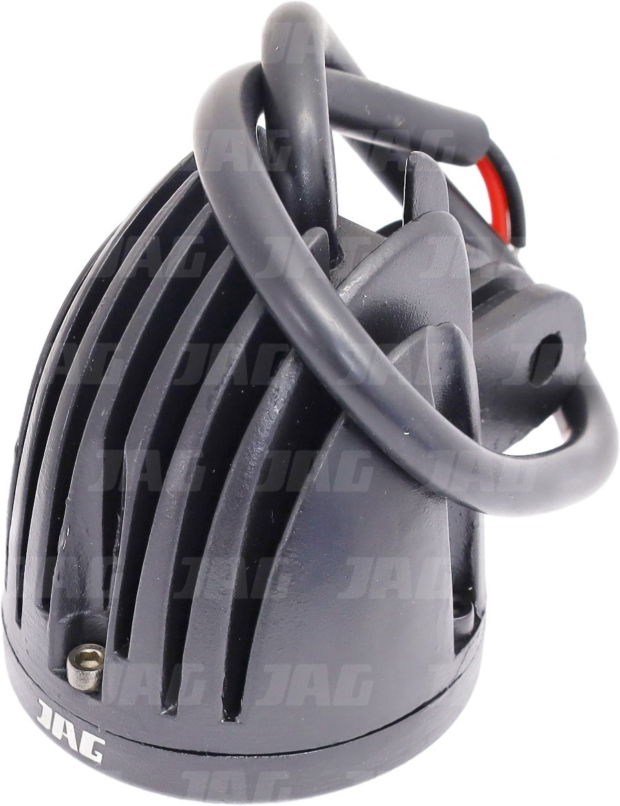 JAG96-0023 Lampa robocza LED, 10W, 10-30V, 1 CREE LEDx10W, SPOT, Okrągła JAG