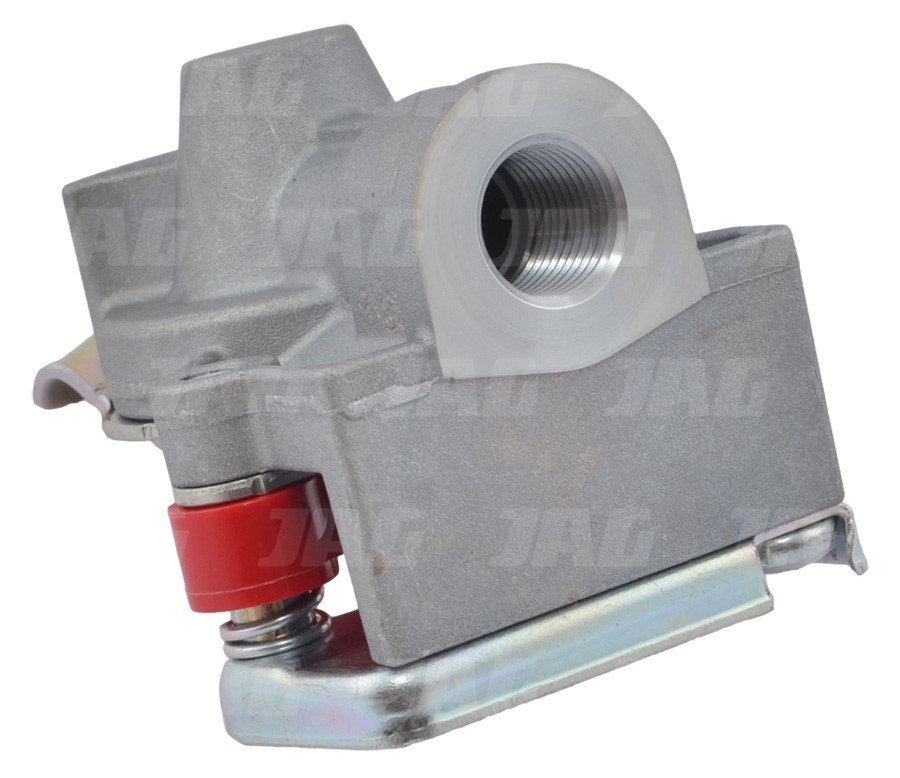 AL68571 Złącze pneumatyczne automatyczne czerwone M16X1,5