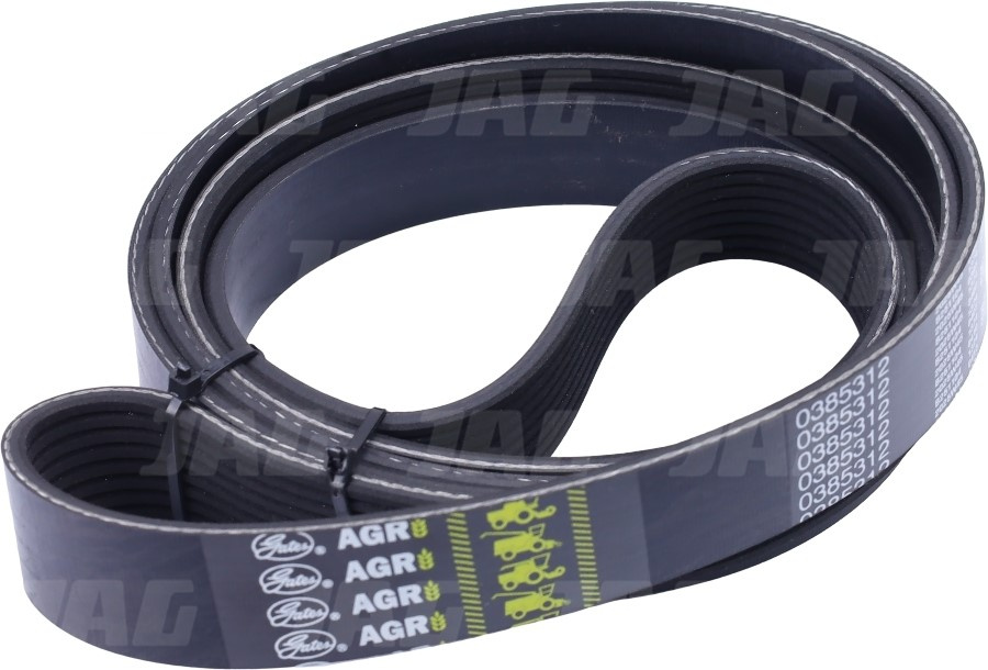 0385312 Pas wielorowkowy GATES AGRI, CNH 87531428 CLAAS 0021506971