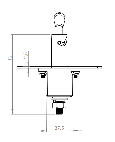 Wyłącznik prądu masy 2500A 12/24V