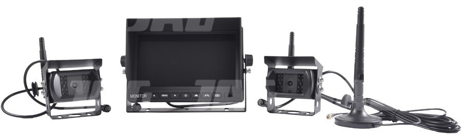 JAG97-0051 Zestaw bezprzewodowy HD 2xkameraHD(420TVL) + 1xmonitor(7