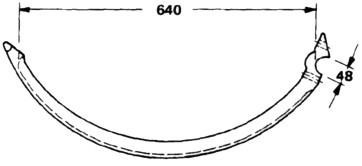 JAG51-0003 Iglica stalowa JAG PREMIUM, MASSEY FERGUSON F2526 3101112M1