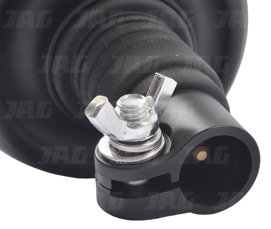 JAG96-0091 Lampa Błyskowa 39LED, 12-24V, R65, R10, Uchwyt na elastyczny trzpień JAG