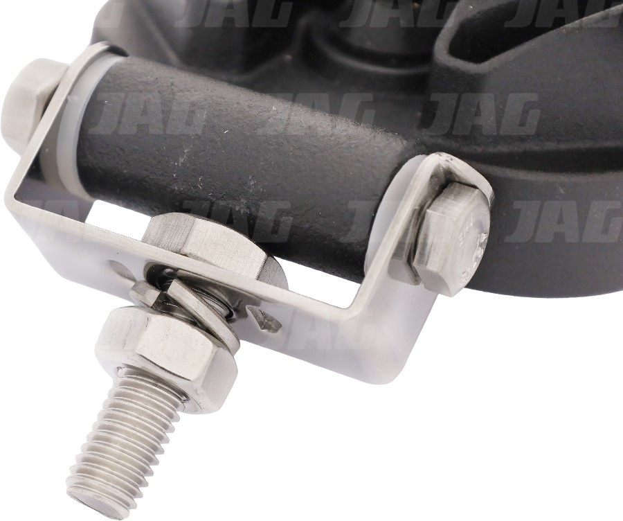 JAG96-0033 Lampa robocza LED, 15W, 10-30V, 5 EPISTAR LEDx3W, SPOT, Kwadratowa JAG