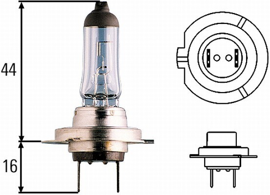 Żarówka 12V 55W-H7-PX26D HELLA