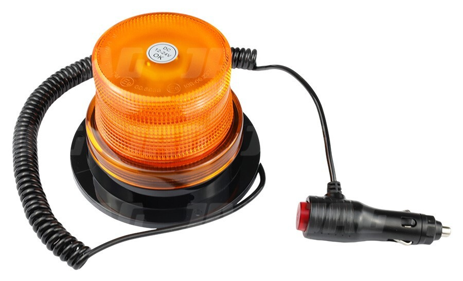 JAG96-0052 Lampa Błyskowa JAG-LED, 40SMD, 9-30V, R10, R65, Uchwyt na magnez