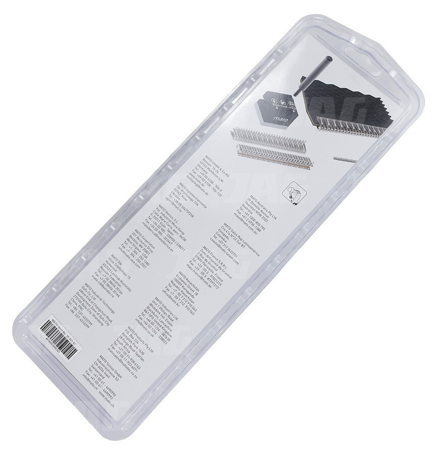 Łącznik pasa młotkowy H24BS/4-17/T2F 208 mm (gr.5-6mm ) Blister2kpl