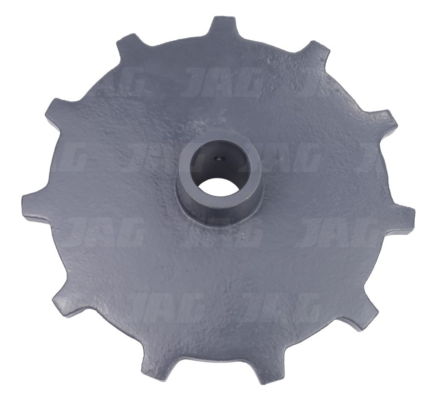 JAG04-0136 Koło zębate podajnika pochyłego dolne 11Z Fi 30mm (bez tulejki,smarowniczki,otworu na śrubę)