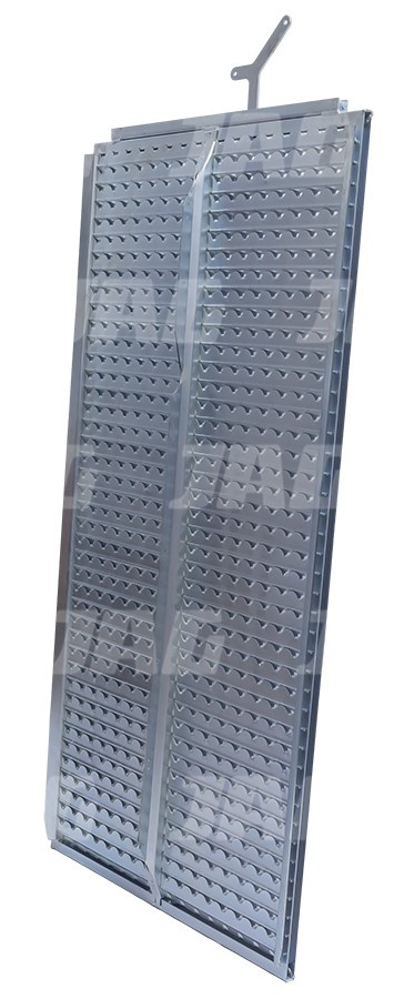 JAG05-0510 Sito żaluzjowe ocynkowane dolne, lamela-TM6 Premium