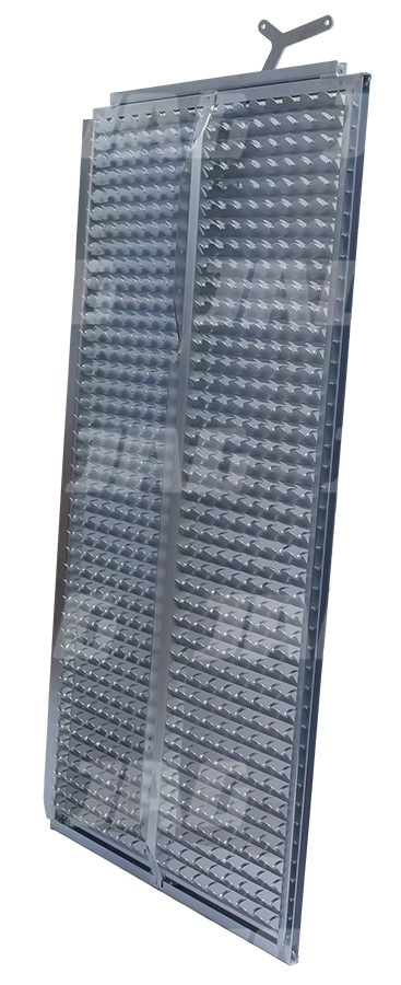 JAG05-0510 Sito żaluzjowe ocynkowane dolne, lamela-TM6 Premium