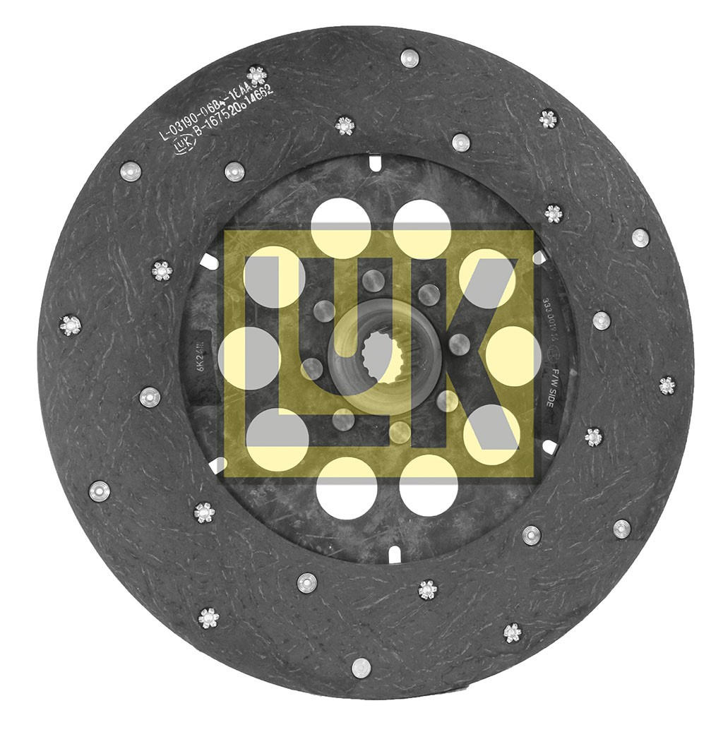 1426390M94 Tarcza sprzęgła LUK, MASSEY FERGUSON 1426390M93 1426390M94