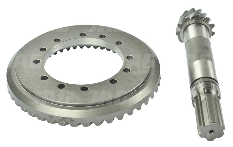 3427113M91 Wałek atakujący + zębatka Z11/45, MASSEY FERGUSON 3427113M91