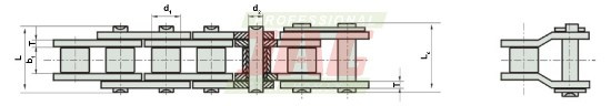 06B-1 Łańcuch galla 3/8