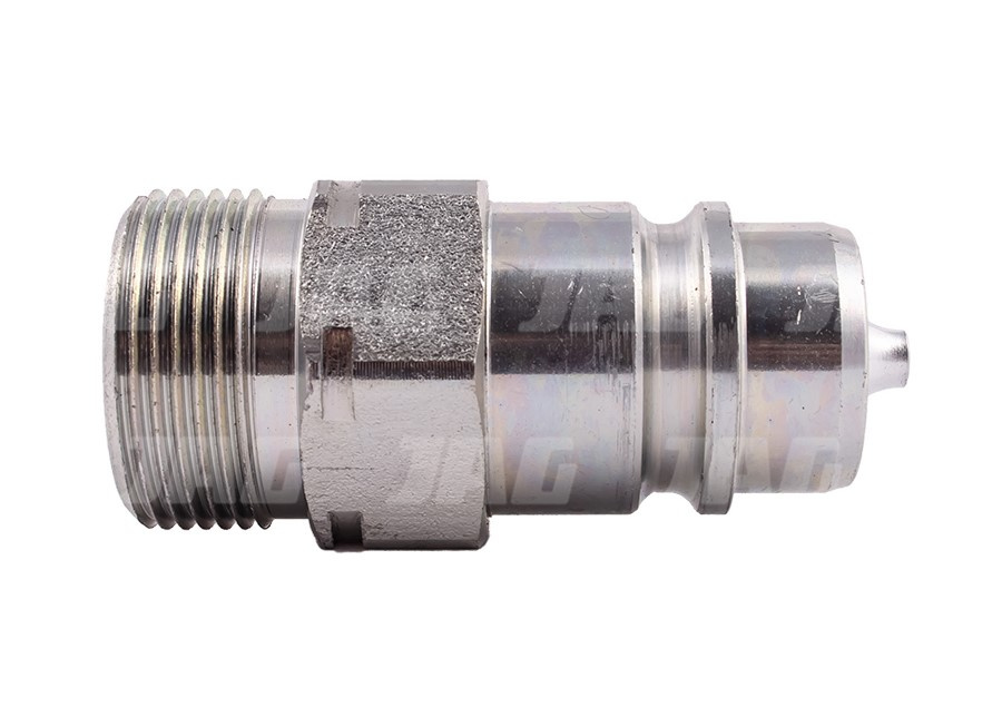 JAG95-0072 Szybkozłącze hydrauliczne grzybkowe-wtyczka z gwintem zewnętrznym, DN12,5, M26X1,5, 18L, ISO7241-A