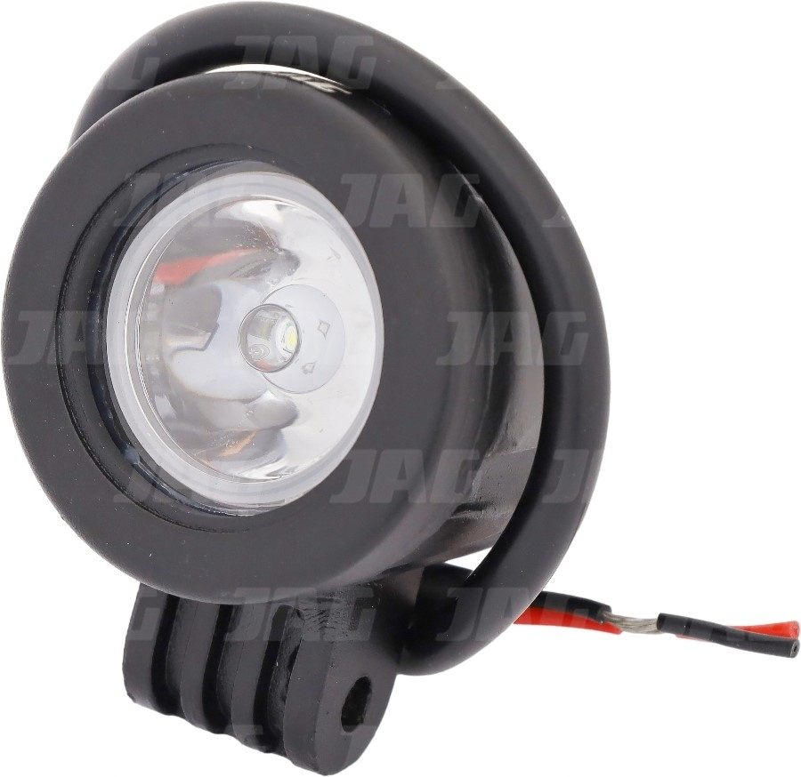 JAG96-0023 Lampa robocza LED, 10W, 10-30V, 1 CREE LEDx10W, SPOT, Okrągła JAG