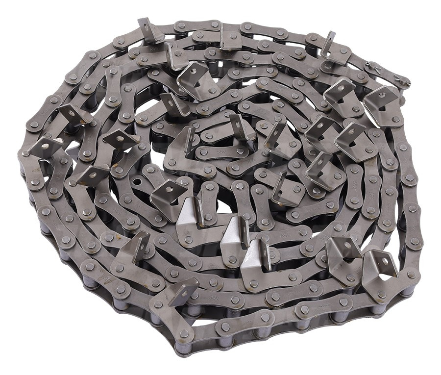 S55V/SE/J3A Łańcuch podajnika elewatorowego (rozginane łapki) 162 rolki 6,7mb ROLLON-SOLID