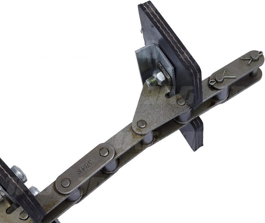 JAG04-0080 Przenośnik łańcuchowy kompletny (łopatki skręcane) JAG, CLAAS 0006788540 0006788542