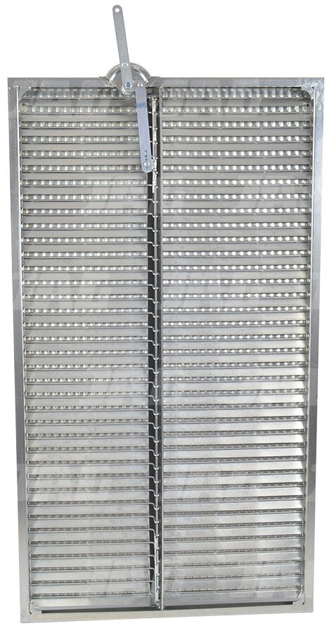 JAG05-0062 Sito żaluzjowe ocynkowane dolne, lamela-10mm, CLAAS 0006739010