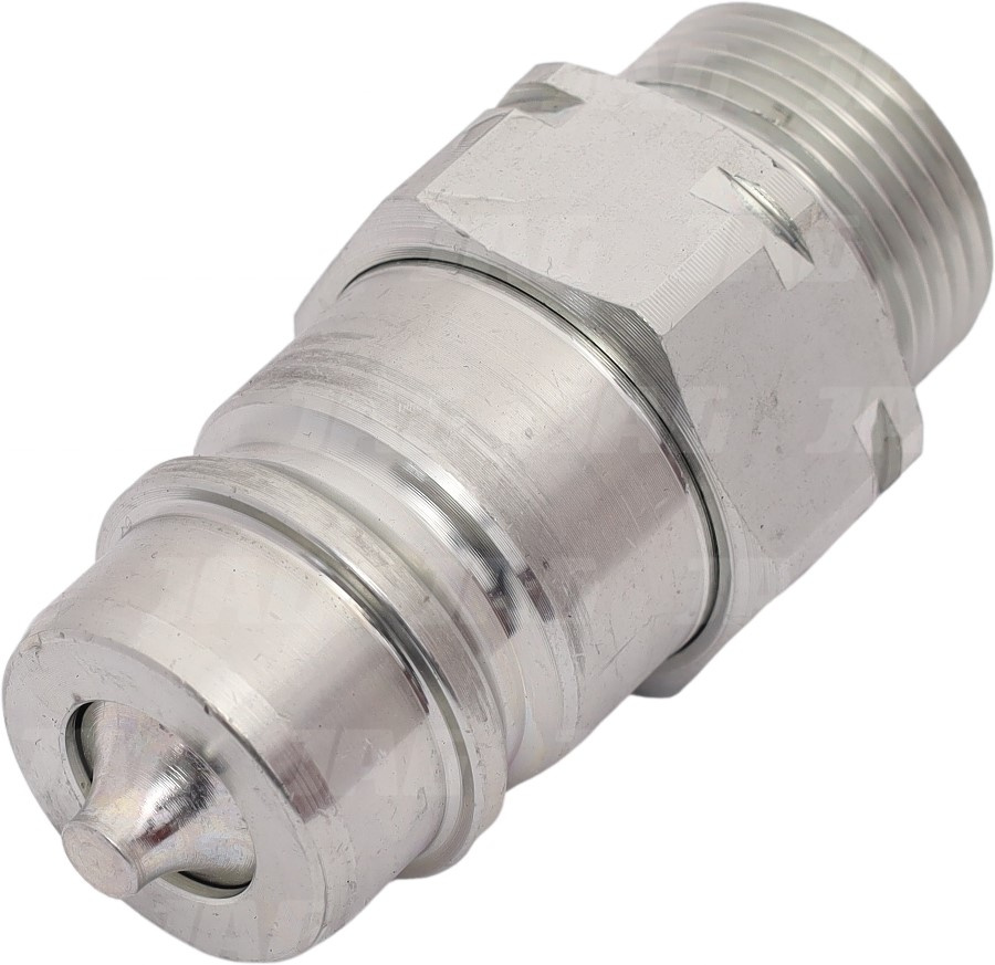 JAG95-0070 Szybkozłącze hydrauliczne grzybkowe-wtyczka z gwintem zewnętrznym, DN12,5, M22X1,5, 15L, ISO7241-A