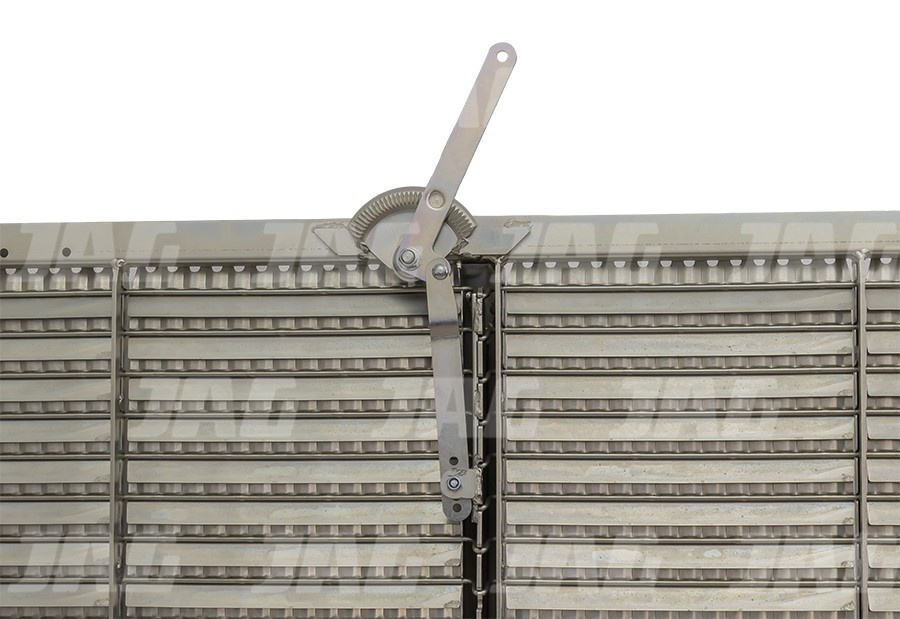 1720102M1 Sito żaluzjowe ocynkowane górne, lamela-10mm