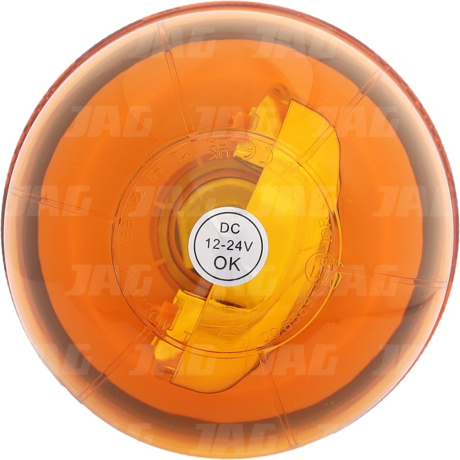 JAG96-0057.01 Lampa Błyskowa JAG HALOGEN, 12-24V, H1 , Uchwyt na elastyczny trzpień, Średni klosz