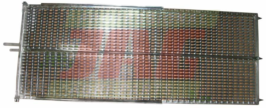 JAG05-0061 Sito żaluzjowe ocynk górne do kukurydzy niski ząb 3D Premium