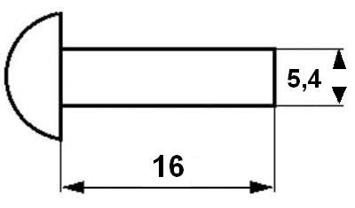 JAG11-0024 Nit kulisty /op.500g/ 5.4x16 JAG, MASSEY FERGUSON 391493X1 JAG JAG11-0024
