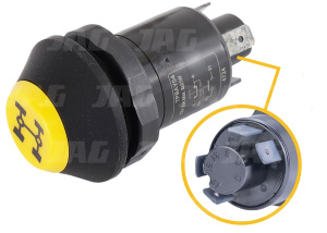 JAG92-0056 Włącznik napędu na cztery koła, MASSEY FERGUSON 3380339M91 DEUTZ FAHR 01177152