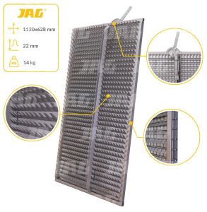 JAG05-0062/1 Sito żaluzjowe ocynkowane górne, lamela-22mm JAG PREMIUM, CLAAS 0006739030