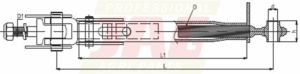 JAG98-0827 Łańcuch stabilizujący