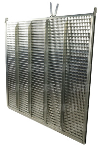 JAG45-0066 Sito żaluzjowe ocynkowane dolne, lamela-10mm