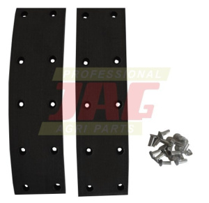 JAG08-0502 Zestaw okładzin hamulcowych do Claas (2szt+nity) 50x200mm, CLAAS 769589 669744